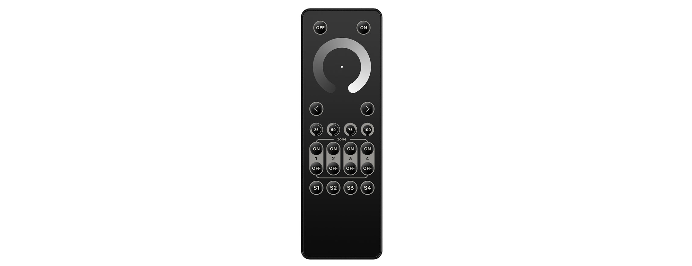 C Series DIM LED Remote Controller C1F(4-Zone)