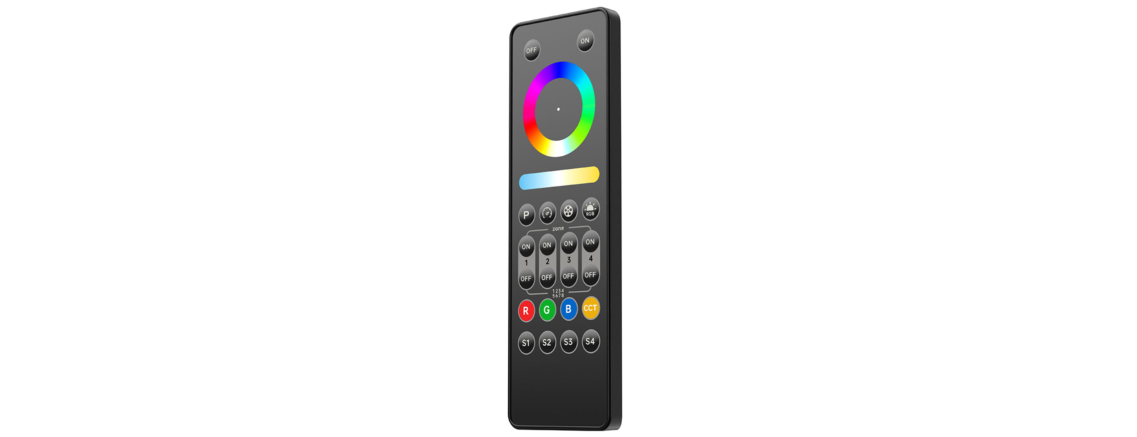 C Series RGBCW LED Remote Controller C5F(4-Zone)